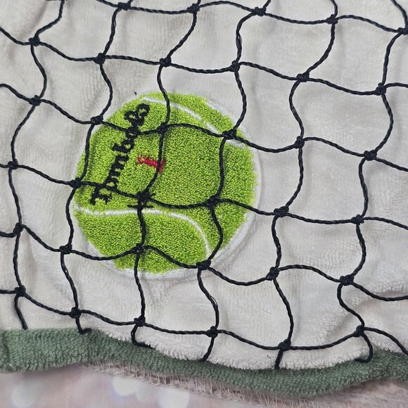 Tombolo Men's XL White Terrycloth Tennis-Inspired Polo Shirt - Picture 5 of 10